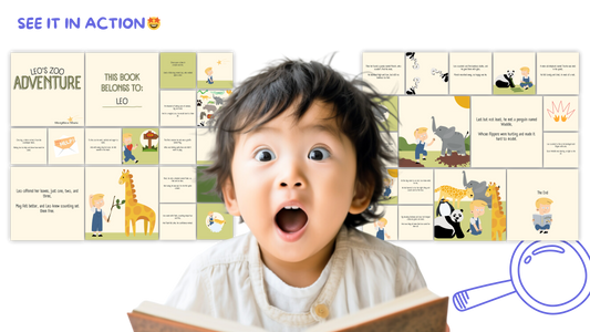 Storytime Stars Personalized Children's Book Age 3-6